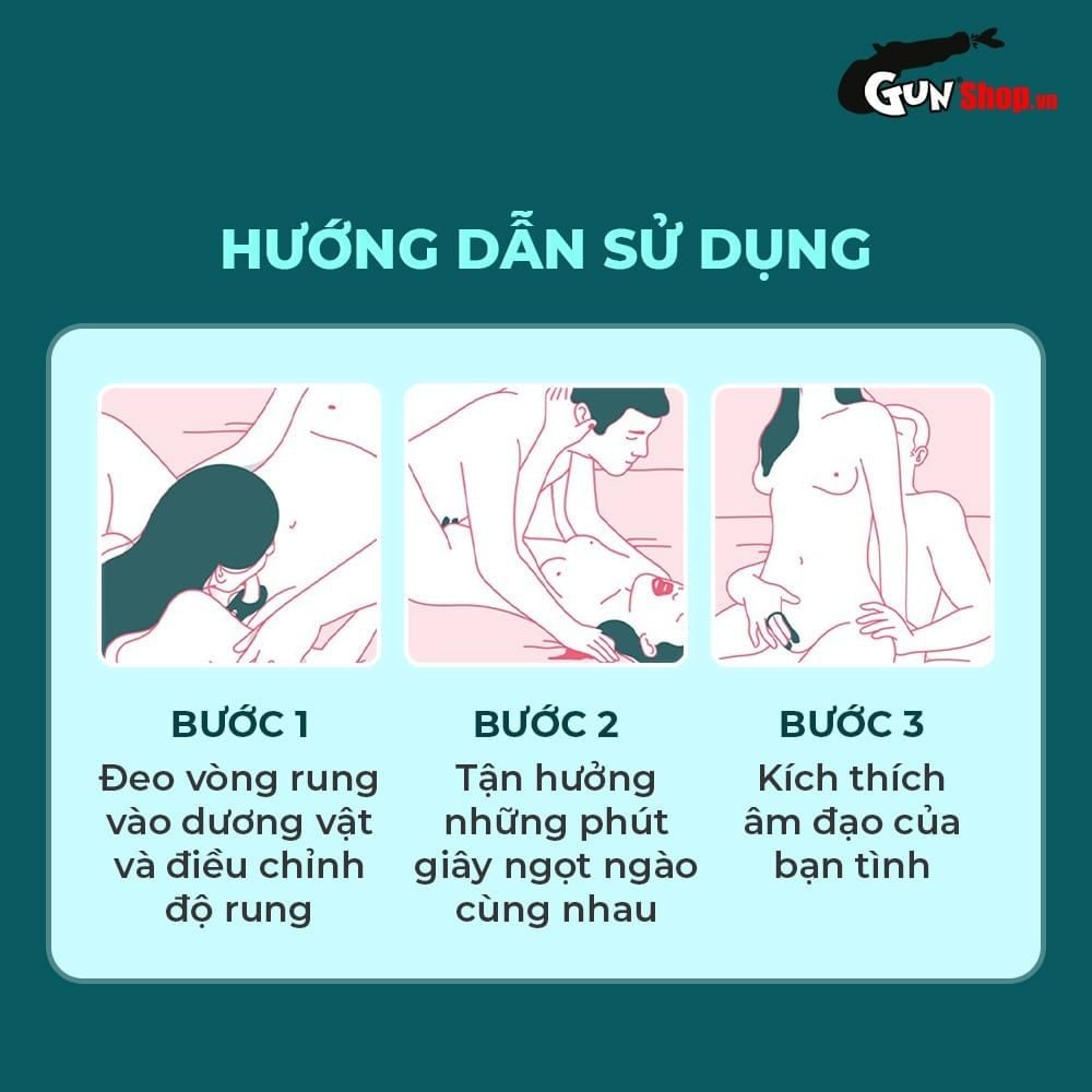Vòng rung tăng khoái cảm Lovense Gush