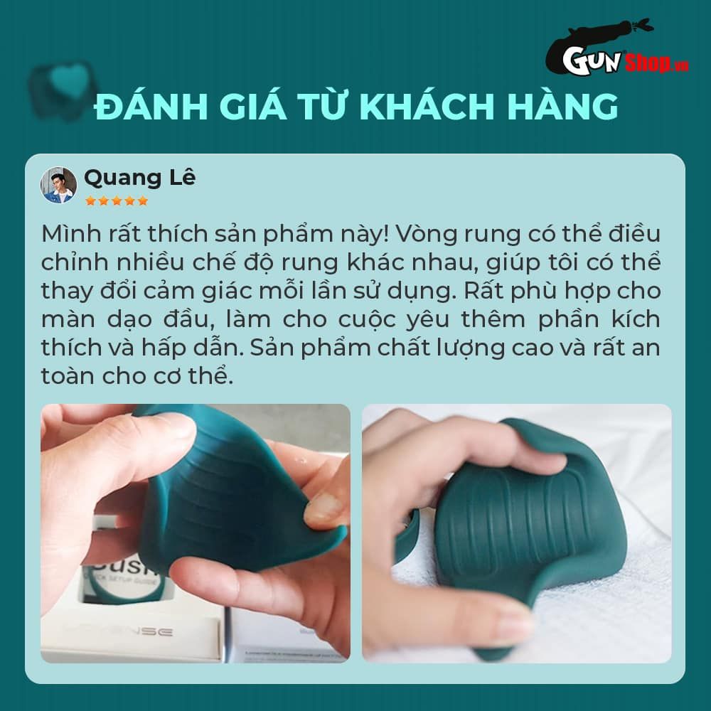 Vòng rung tăng khoái cảm Lovense Gush