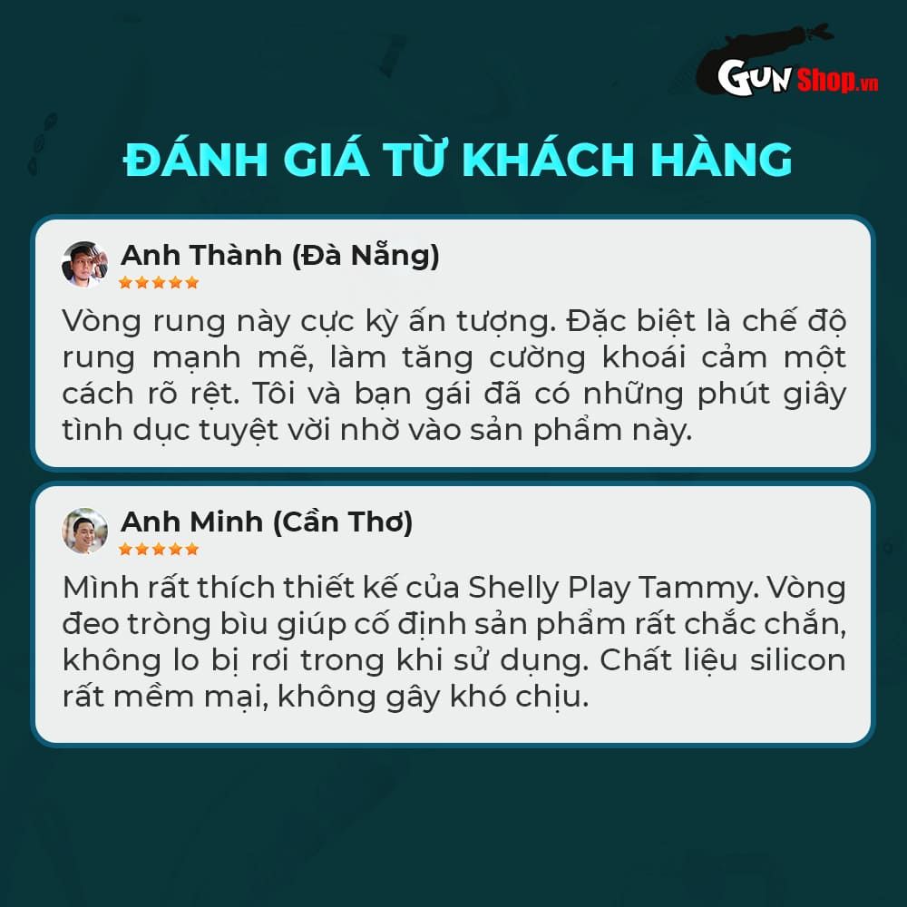 Vòng rung tăng khoái cảm Shelly Play Tammy