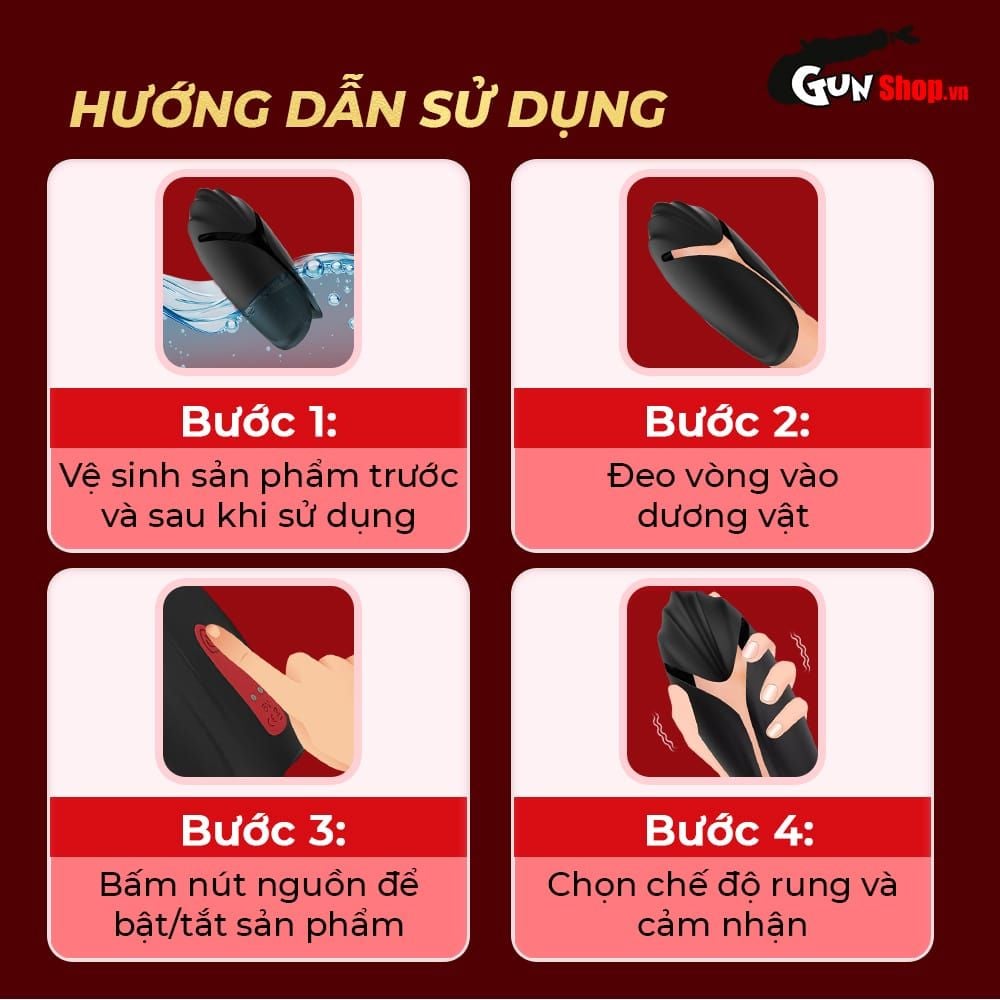 Vòng rung tăng khoái cảm Shelly Play Panthe
