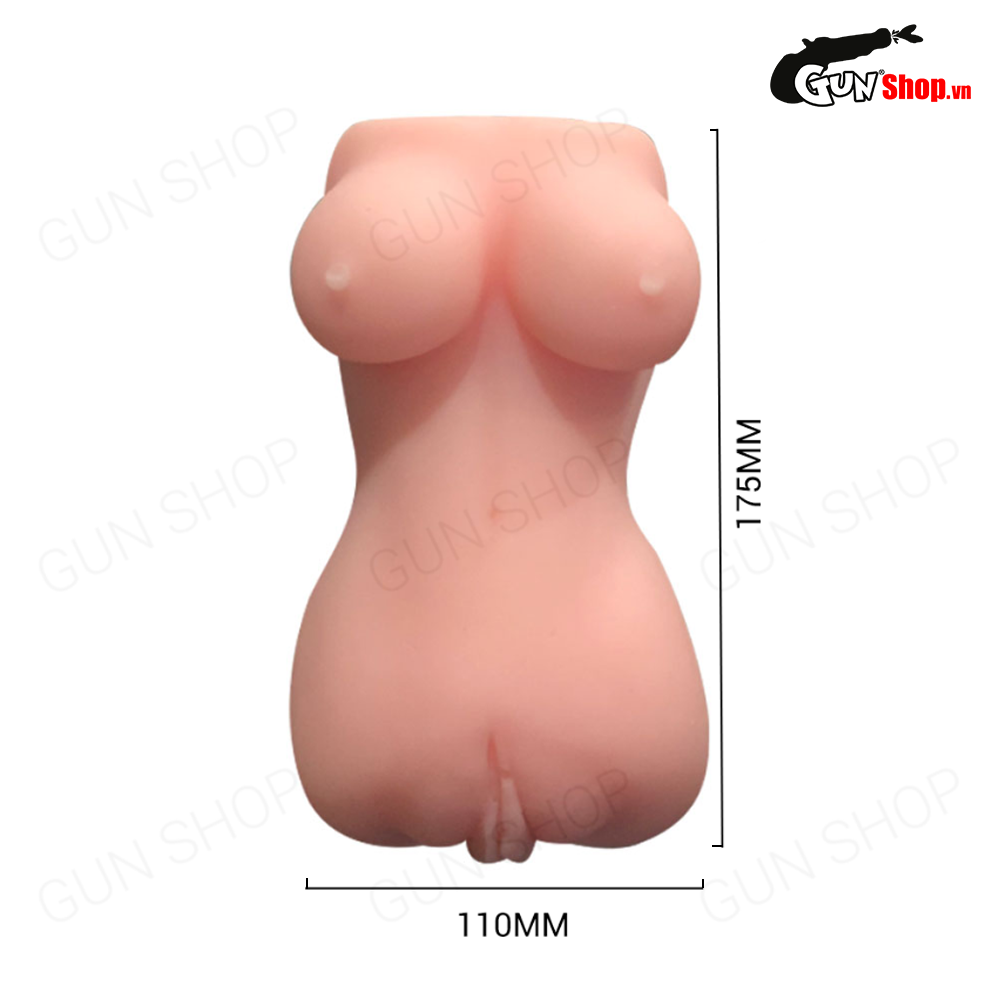 Ngực giả & âm đạo giả silicon Jiuai Private Parts 650g