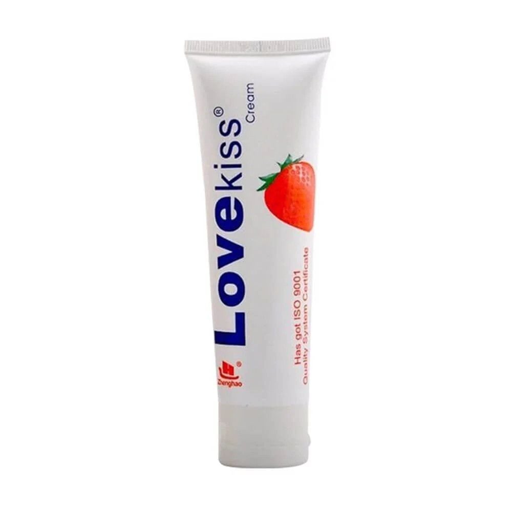 Gel bôi trơn hương dâu Love Kiss - Chai 100ml