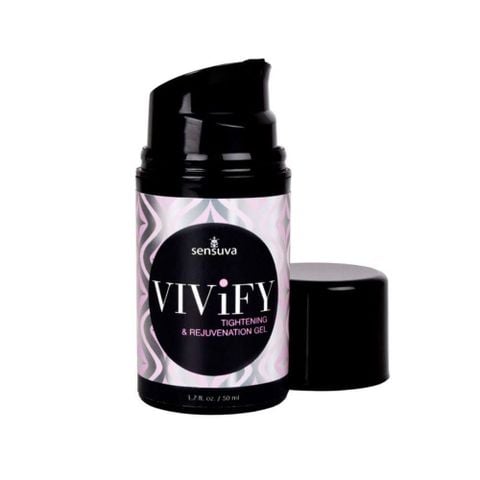 Gel bôi trơn se khít âm đạo và tăng khoái cảm nữ Sensuva Vivify - Chai 50ml