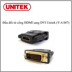 Đầu đổi HDMI L->DVI 24+1 Unitek (Y-A 007A)