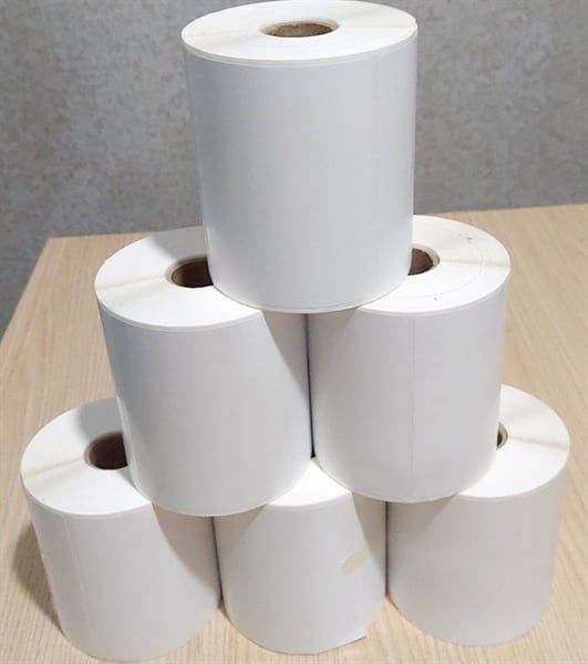 Decal PVC (35x60)mm x 50m x 3 tem (ngang 35mm xcao 60mm)