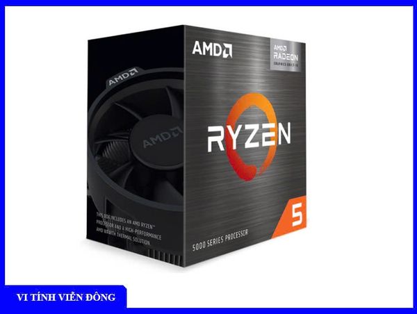 CPU AMD Ryzen 5 5600GT (AMD AM4 - 6 Core - 12 Thread - Base 3.6Ghz - Turbo 4.6Ghz - Cache 19MB) Box Chính hãng - Giữ Box bảo hành