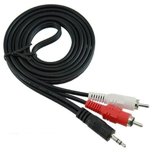 Cáp Loa Unitek YC-904 (1 đầu 3.5 ra 2 đầu AV dài 1.5m)