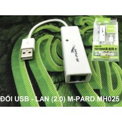 USB --> LAN M-Pard MH025 (100mb)