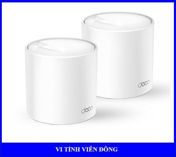 Bộ phát Wifi 6 Mesh TP-Link Deco X10 (2-pack , 120 thiết bị)