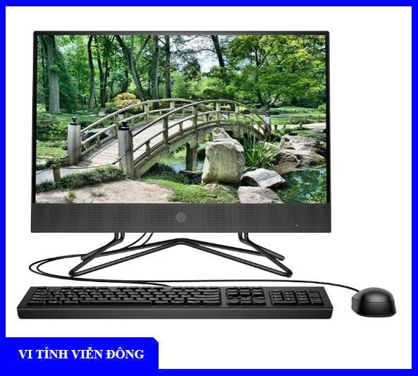 Máy tính để bàn HP 200 Pro G4 AIO, Core i3-1215U, 8GB RAM, 512GB SSD, Intel Graphics, 21.5