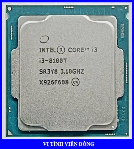 Bộ vi xử lý CPU Intel i3-8100T Processor (3.10Ghz, 6M) - BH 01 tháng