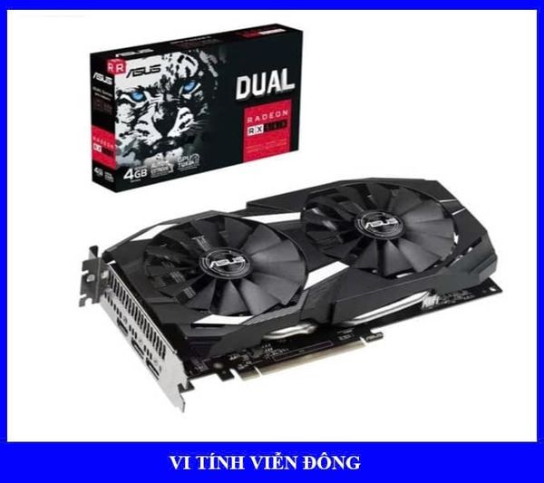 Card màn hình Asus Dual-RX560 4G 2 Fan (Cũ) - BH đến T 09/2025