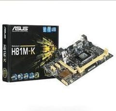 Mainboard T-Wolf H81 chính hãng (LGA 1150 / CPU Gen 4-5th / 2 x DDR3 / VGA + HDMI / Lan1000M / SSD NVMe-M.2 Sata / PCIe 16X / PCIe 1X)