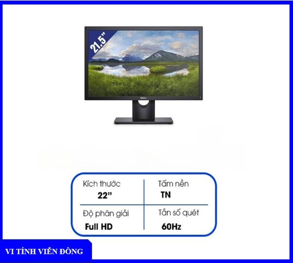 Màn hình LCD Dell 22 inch E2216HV Likenew Fullbox (BH 12 tháng)