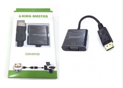 Cáp chuyển Displayport --> VGA L Ky-M361W King-Master