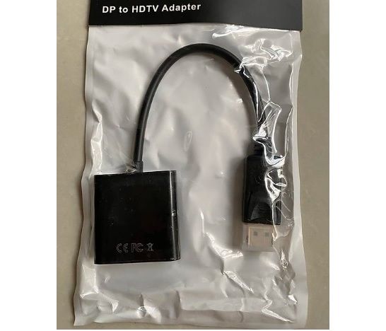 Cáp chuyển đổi Displayport -> HDMI màu đen
