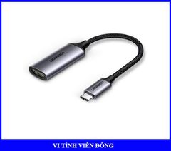 Cáp chuyển đổi USB type-C to HDMI hỗ trợ 4K@60Hz chính hãng Ugreen 70444 bọc nhôm cao cấp