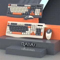 Combo phím + chuột có dây giả cơ Gaming RAIKU R903