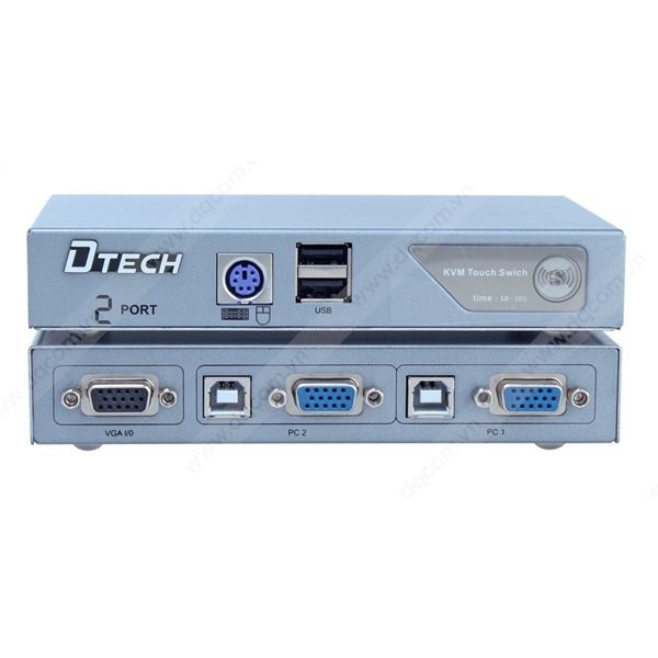Hub 2 CPU -->1VGA DTECH (DT-8021)