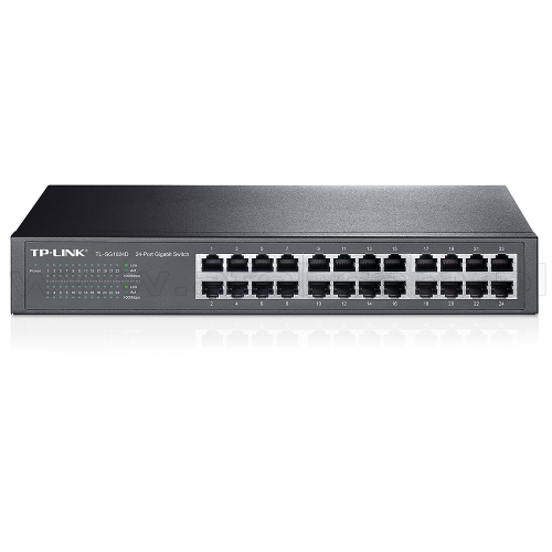 Switch TP-Link 24 Port SF1024D 100M (Thân sắt)