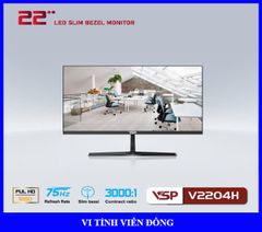 Màn hình LCD VSP 22 inch V2204H tràn viền (21.5