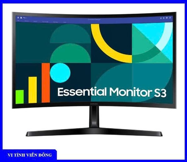 Màn hình LCD 24 inch Samsung LS24D366GAEXXV (24 inch, VA, FHD, 100Hz, 5ms, Cong, chân V) - (VGA / HDMI) (IME)