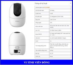 Camera Imou IPC - A32EP - L ( 3Mb , hồng ngoại 10m ,đàm thoại )