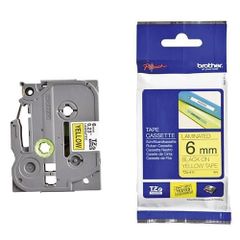 Nhãn có màng bảo vệ Brother TZE - 611 (6mm x 8m)