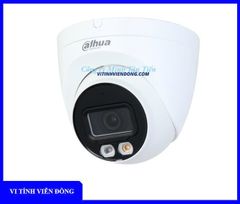 Camera IP Dome hồng ngoại Full Color 4MP DAHUA DH - IPC - HDW2449T - S - IL (Tầm quan sát hồng ngoại: 30 mét. Tích hợp Micro)