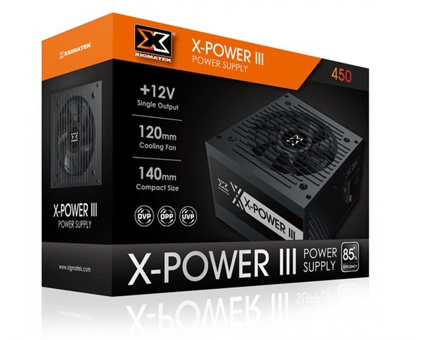 Nguồn Xigmatek X-Power III 450 400W