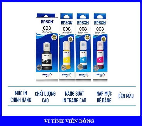 Mực Epson 008 C13T06G100 - BK