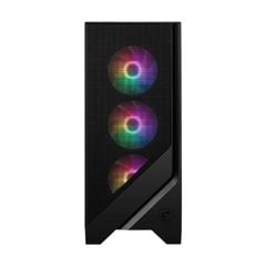 Case MSI Mag Forge 120A Airflow (Mid Tower/Màu Đen/Kèm 6 Fan Argb)
