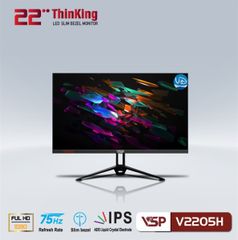 Màn hình LCD 22 inch VSP V2205H (FHD, VA, 75Hz, 6.5ms, Phẳng, Đen) - IME