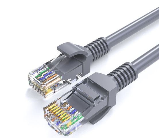 Cáp mạng đúc UTP 10m Cat5E C18132GY Xám Unitek