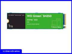 Ổ cứng SSD WD GREEN 1TB SN350 NVMe M.2-2280 PCIe Gen3x4 (WDS100T3G0C)