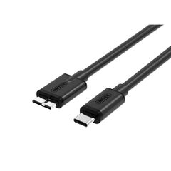 Cáp Type-C --> Micro B Unitek 3.0 (1m) Y-C 475BK (dùng cho HDD di động)