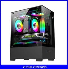 Case máy tính EDRA ECS1303 - Black (Không fan)