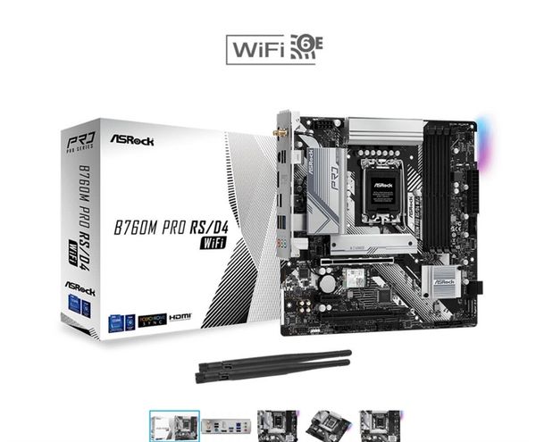 Mainboard ASROCK B760M Pro RS Wifi DDR4