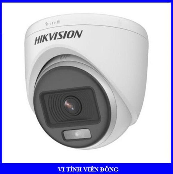 Camera Dome Smart Hybrid light 2MP 1080P Hikvision DS - 2CE76D0T - EXLMF (vỏ sắt, ống kính 3.6mm) -IME