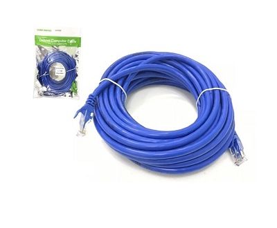 Cáp mạng đúc 10m Cat 6 KM060 Kingmaster (Màu xanh)