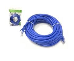 Cáp mạng đúc 10m Cat 6 KM060 Kingmaster (Màu xanh)
