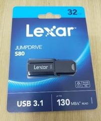 USB 32GB 3.1 Lexar S80 - Chính hãng