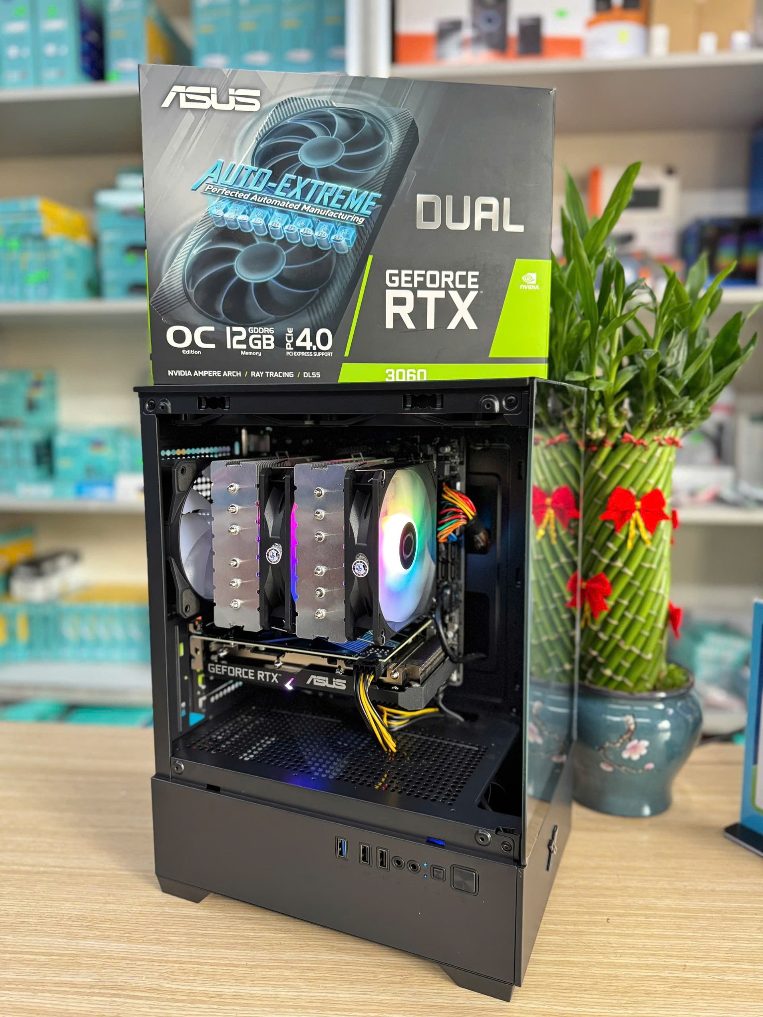 PC Gaming VĐ 01 ( Intel I3 12100F,RAM 16GB,SSD 512GB, RTX 3050 )