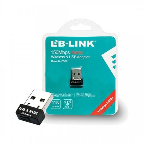 USB WIFI LB Link W151 Mini / WN151 ( Win 10 tự nhận driver )