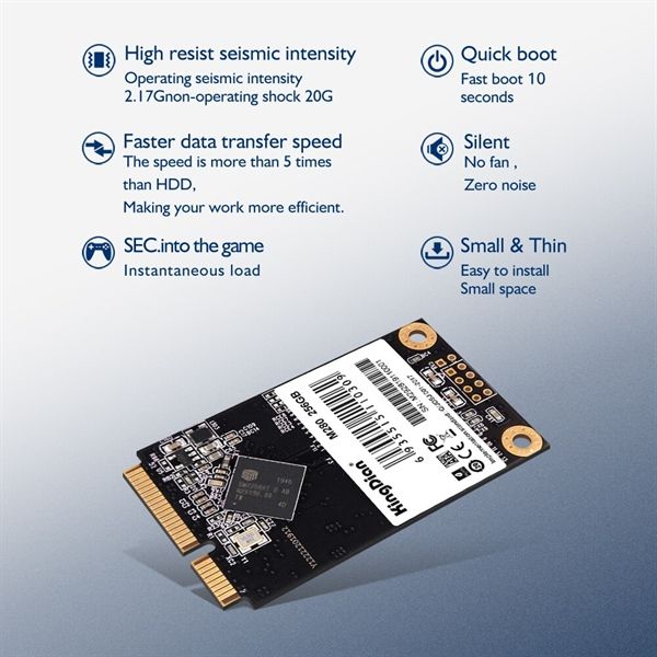 SSD KINGDIAN M280 256GB - MSATA