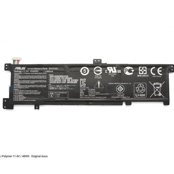 PIN ASUS K401 B31N1424 (ZIN) - 6 CELL