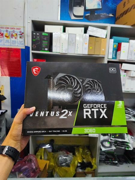 CARD MÀN HÌNH MSI RTX 3060 VENTUS 2X 12GB OC GDDR6
