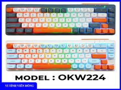 Bàn phím gaming 3 chế độ Acer OKW224 (USB có dây / Không dây 2.4G / Bluetooth