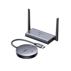 Bộ phát nhận tín hiệu HDMI+VGA không dây 50m 4K@30hz sóng 2.4/5Ghz Ugreen 90909A CM586