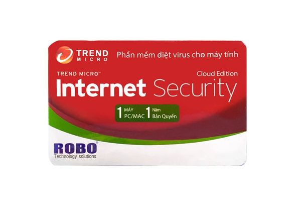 Phần mềm Trend Micro Internet Security 1 máy tính